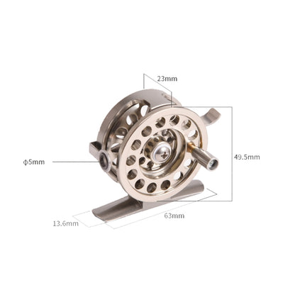 LEO 27757 Fast Reel Before Reeling Lever Brake Ice Fishing Reel