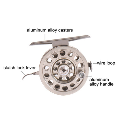 LEO 27757 Fast Reel Before Reeling Lever Brake Ice Fishing Reel