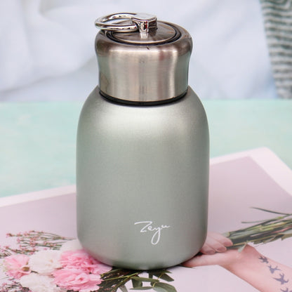 280ml 304 Stainless Steel Handle Vacuum Insulation Cup Big Belly Gift Cup, Black, Gold, Green, Silver, Rose Gold