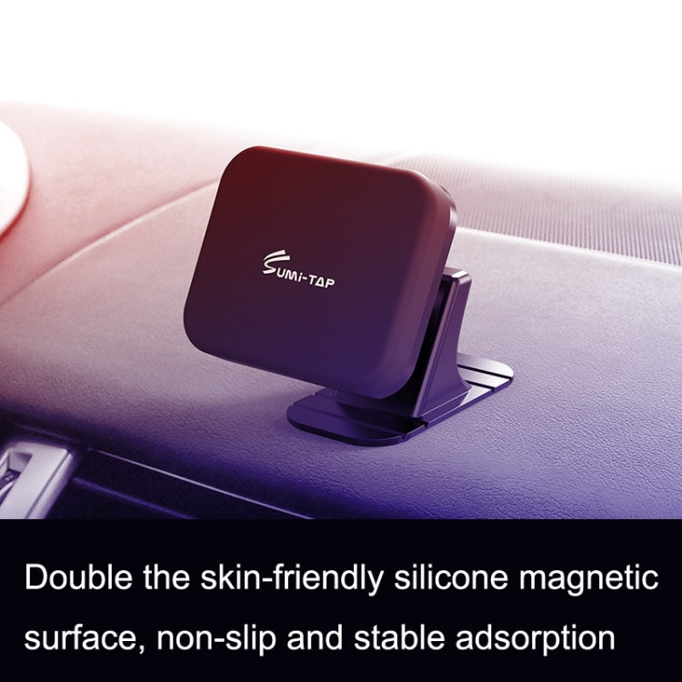 SUMITAP STM-xk565 Car Magnetic Mobile Phone Navigation Bracket Sticky Arc Base, Deep Black Square, Deep Lane Blue Square, Deep Cloudy Gray Square