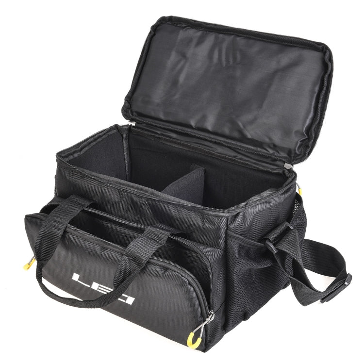 LEO 28048 Thickening Square Road Sub Bag Bait Wheel Fishing Gear Bag