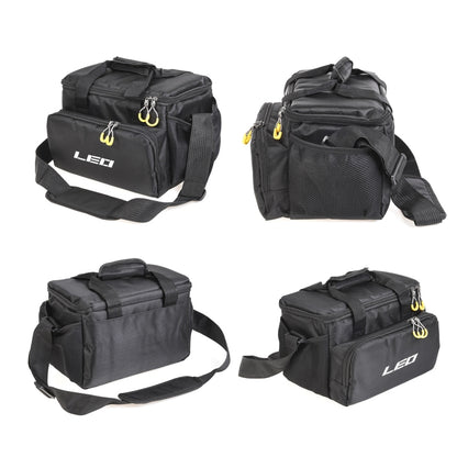 LEO 28048 Thickening Square Road Sub Bag Bait Wheel Fishing Gear Bag