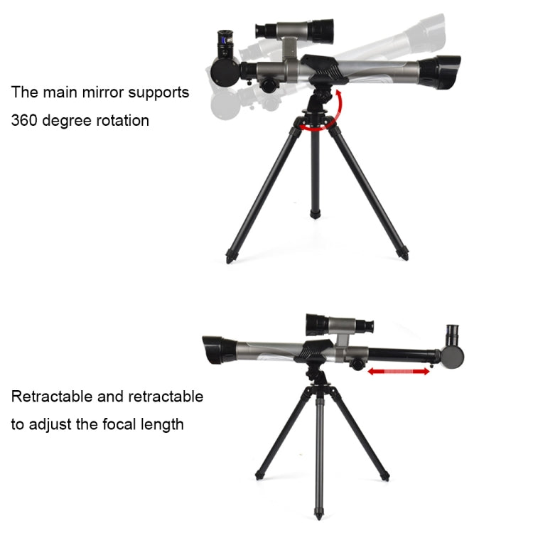 20-40 X Objective Lens Science and Education Telescope Toys