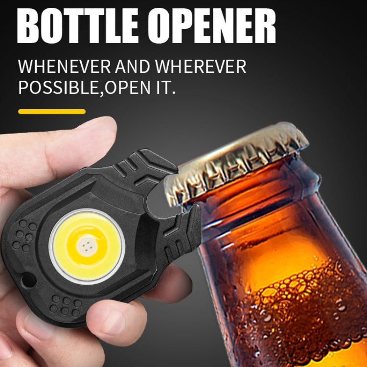 E-SMARTER W5129 Mini Strong Light Portable Flashlight, Specification:, With Keychain, With Tape Rope