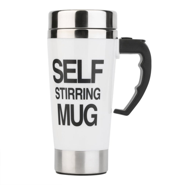 FX-589 400ml 304 Stainless Steel Automatic Stirring Coffee Cup, Green, White, Red, Yllow, Black, Blue