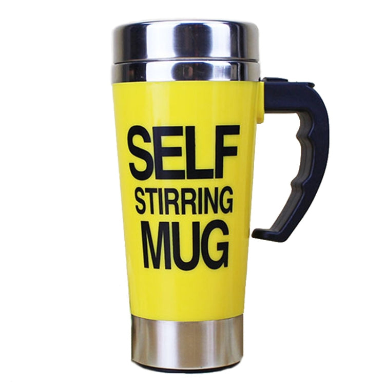 FX-589 400ml 304 Stainless Steel Automatic Stirring Coffee Cup, Green, White, Red, Yllow, Black, Blue