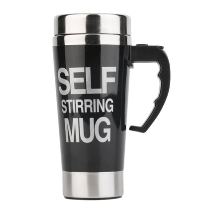 FX-589 400ml 304 Stainless Steel Automatic Stirring Coffee Cup, Green, White, Red, Yllow, Black, Blue