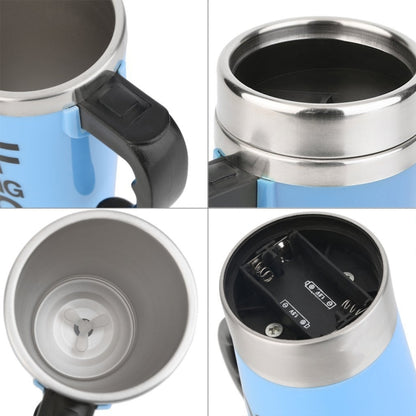FX-589 400ml 304 Stainless Steel Automatic Stirring Coffee Cup, Green, White, Red, Yllow, Black, Blue