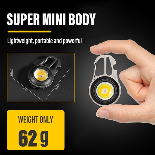 E-SMARTER W5137 Mini Wrench Glare Portable Flashlight, Specification:, Black+Screws, Tarnish+Screws, Black+Screws+Tripod, Tarnish+Screws+Tripod