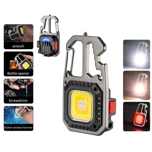 E-SMARTER W5138 Mini Bright Light Portable Flashlight, Specification:, Black, Tarnish, Black+Magnet, Tarnish+Magnet, Black+Bracket, Tarnish+Bracket, Black+Magnet+Bracket, Tarnish+Magnet+Bracket