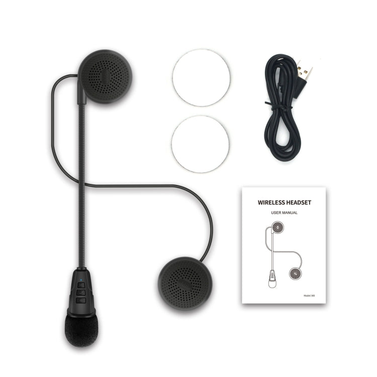 M8 Motorcycle Helmet Bluetooth Headphones Hidden Wireless Header Wheat Caller Automatic Answer, M8