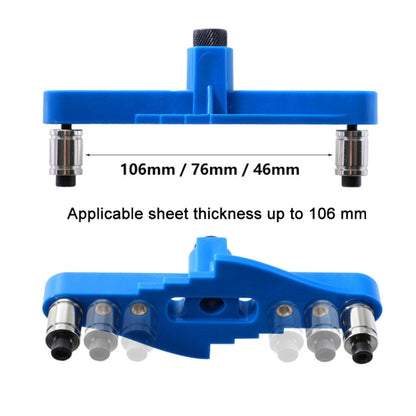 DIY Woodworking Hole Locator Self-Centering Marker, Blue Drill Bit, Orange, Orange Drill Bit