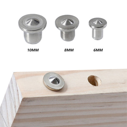 DIY Woodworking Hole Locator Self-Centering Marker, Blue Drill Bit, Orange, Orange Drill Bit