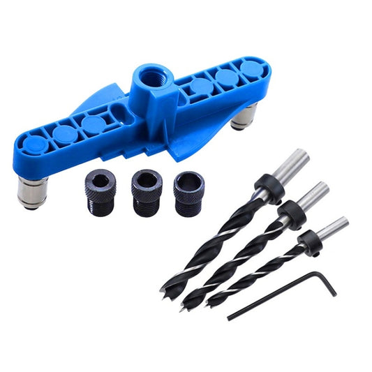 DIY Woodworking Hole Locator Self-Centering Marker, Blue Drill Bit, Orange, Orange Drill Bit