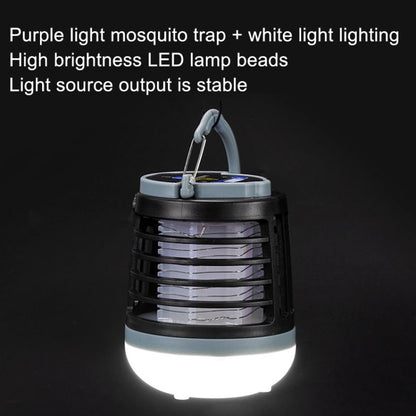 E-SMARTER Outdoor USB Charging Lighting Mosquito Capture, W882 Green, W882 Black, W882 Brown