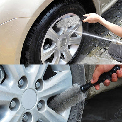 3 PCS Car Tire Brush Carpet Foot Pad Brush, Style:, DM-08 Pointed Brush, DM-093 Large U-shaped Brush, DM-118 Double Twisted Wire Brush