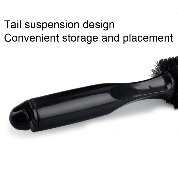 4 PCS Car Wheel Brush Car Washing Supplies, Black, Grey