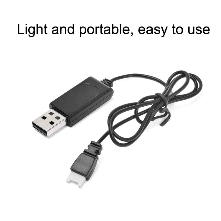 كابل شحن USB 3.7 فولت 350 مللي أمبير في الساعة مع قابس هواء إلى هواء بدون حماية للطائرات بدون طيار