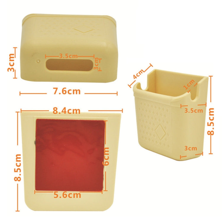 Vehicle Adhesive Mobile Phone Stand Card Cigarette Storage Box, DM-004 Black, DM-004 Beige, DM-005 Black