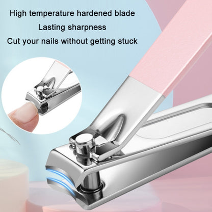 Stainless Steel Nail Clipper Set Beauty Eyebrow Trimmer, Color:, 26 PCS/Set Silver, 6 PCS/Set (Pink)