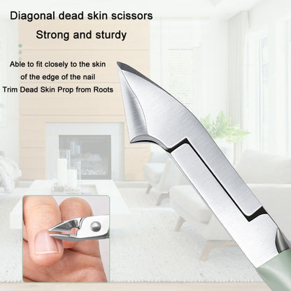 Stainless Steel Nail Clipper Nail Art Tool Set, Color:, 22 PCS/Set (Green), 16 PCS/Set (Green), 12 PCS/Set (Green), 10 PCS/Set (Green), 7 PCS/Set (Green), 26 PCS/Set (Blue), 18 PCS/Set (Blue), 9 PCS/Set (Blue)
