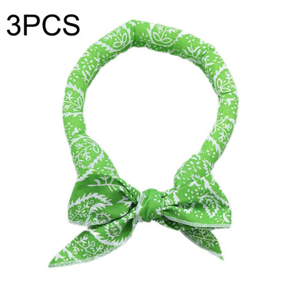 3 PCS Summer Cooling Bandana Neck Wraps Scarf For Women Men Kids Pet