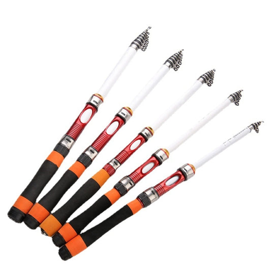 Soft Tailed Small Rod Retracting Short Raft Fishing Rod