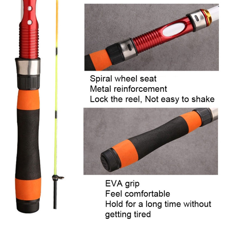 Soft Tailed Small Rod Retracting Short Raft Fishing Rod