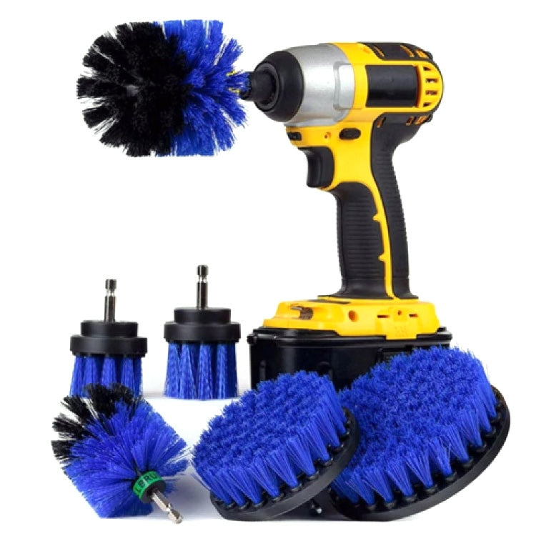 6PCS Electric Drill Head Car Tire Floor Crevice Cleaning Brush, 6 PCS / Set Brush(Yellow), 6 PCS / Set Brush(Blue), 6 PCS / Set Brush(Red), 6 PCS / Set Brush(White), 6 PCS / Set Brush(Black)