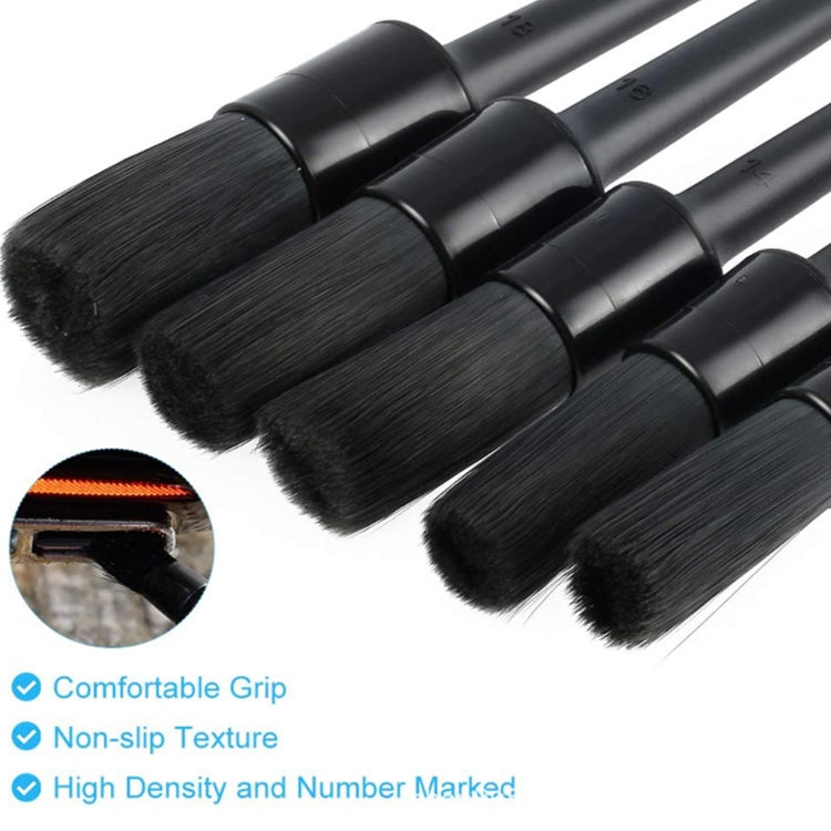 9 PCS / Set Car Interior Outlet Air Conditioning Brush Details Cleaning Brush, 9pcs / set Cleaning Brush