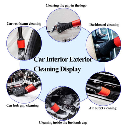 9 PCS / Set Car Interior Outlet Air Conditioning Brush Details Cleaning Brush, 9pcs / set Cleaning Brush