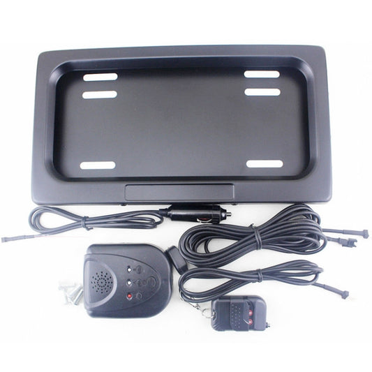 US Standard Rolling Shutter Car License Plate Frame License Plate Bracket, Single License Plate Bracket