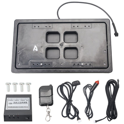 US Standard Car Flip Retractable License Plate Holder Hidden Shutter Cover License Plate Holder, US Standard Flip Retractable