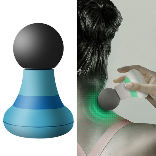 Mini Fascia Device Smart Whole Body Muscle Vibrating Massage Relaxer, Style:, Ordinary Model (Blue), Ordinary Model (Yellow), Ordinary Model (Pink), Ordinary Model (Green), Enhanced Model (Blue), Enhanced Model (Yellow), Enhanced Model (Green)���������...