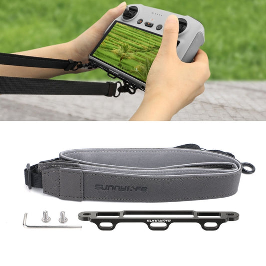 Sunnylife MM3-GS389 لطائرة Mini 3 Pro DJI RC مع جهاز تحكم عن بعد بشاشة وحبل جلدي، MM3-GS389