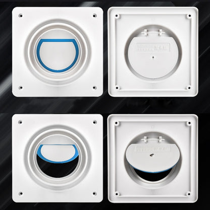 A100 Bathroom Check Valve Exhaust Pipe Ventilation Check Valve, Check Valve
