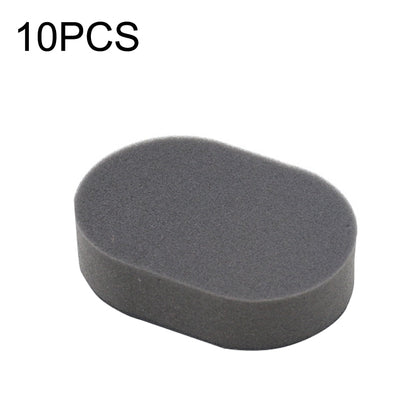 Handle + Sponge Long Handle Car Tire Varnishing Brush Tire Waxing Brush Sponge, 10PCS Sponge, Handle + Sponge