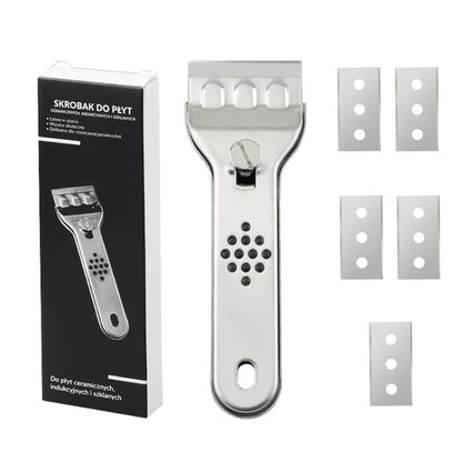 2 Sets Multifunctional Cleaning Spatula Kitchen Tile Decontamination Scraper, Decontamination Scraper