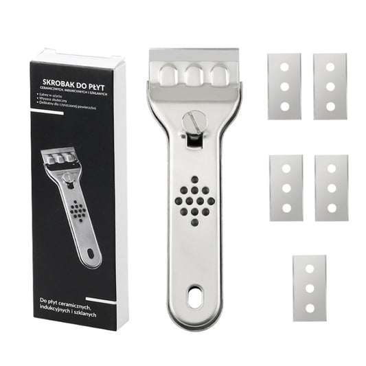 2 Sets Multifunctional Cleaning Spatula Kitchen Tile Decontamination Scraper, Decontamination Scraper