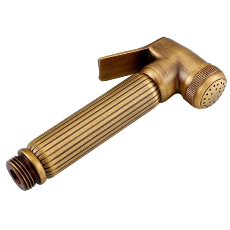 Multifunctional Wome Washers Pressure With Water Stop Woman Wash Nozzle, Style:, Antique + Hose + Bracket, Chrome, Gold, Black Antique, Antique