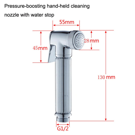 Multifunctional Wome Washers Pressure With Water Stop Woman Wash Nozzle, Style:, Antique + Hose + Bracket, Chrome, Gold, Black Antique, Antique