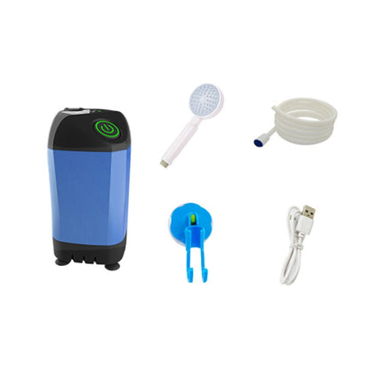 Outdoor Bath Artifact Field Dormitory Simple Electric Shower, Basic Model 4400mAh, 3 Gear Model 4400mAh, Digital Display 4400mAh, Digital Display 7800mAh