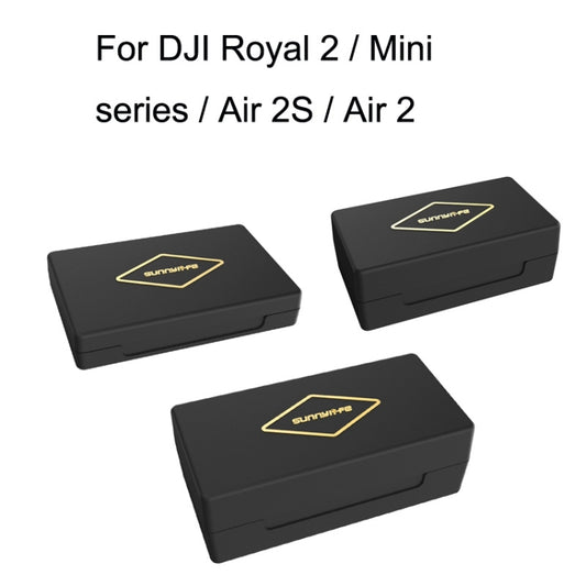 صندوق تخزين محمول لمروحة الشفرة M2-SN9355 من Sunnylife، مناسب لطائرات DJI Air 3 / Mavic 2، وDJI Mini SE / 2 / 2 SE / 1، وDJI Air 2S / Mavic Air 2