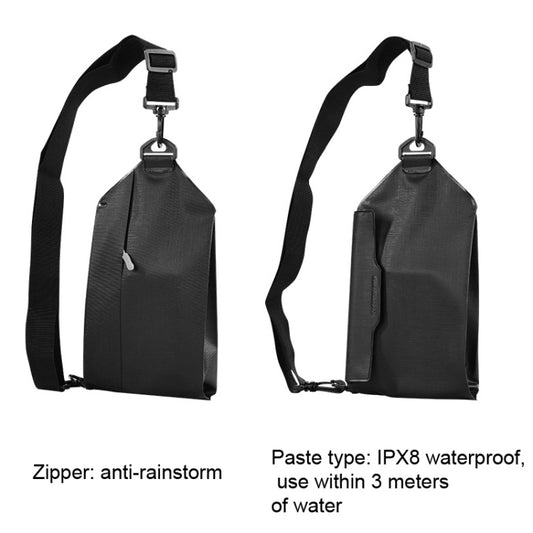 Tteoobl Swimming Waterproof Crossbody Phone Bag Touch Screen Chest Bag,Style: