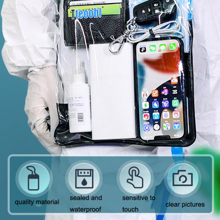 Tteoobl T-019A Sundries Storage Bag Phone Waterproof Shoulder Messenger Bag