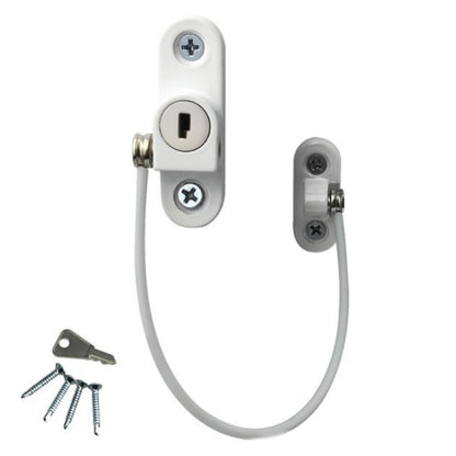 Children High-rise Anti-fall Safety Lock Window Push Limiter, Color:, White, Black, White (Thick), Black (Thick), White (Special Thick), Black (Special Thick), White (Enhanced), Black (Enhanced), White (High Standard), Black (High Standard)