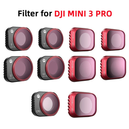 PGYTECH Filter Protecting Lens And Sensor For DJI Mini 3 Pro, CPL, ND8+ND16+ND32+ND64