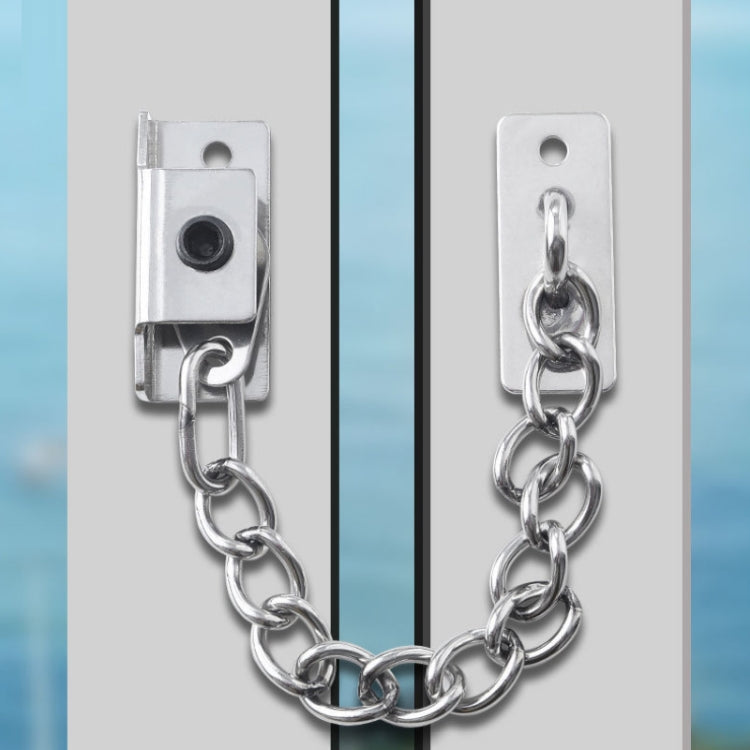 Punching Installation Protection Stainless Steel Window Limit Lock, B Type Silver, B Type White, B Type Black, A Type Silver, A Type Black