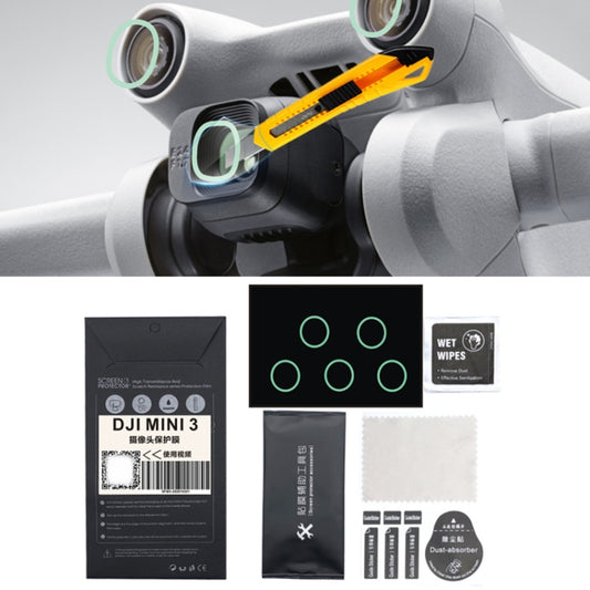 MN3-BHM-SF مستشعر + واقي عدسة مضاد للخدش والصدمات لـ DJI Mini 3 Pro