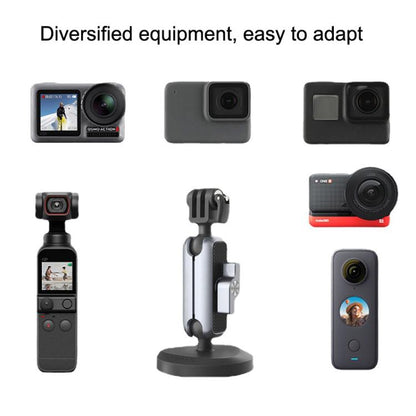 حامل كاميرا الحركة P-GM-155 من PGYTECH لكاميرا Action2 / GoPro / Insta360، مغناطيسي، لاصق